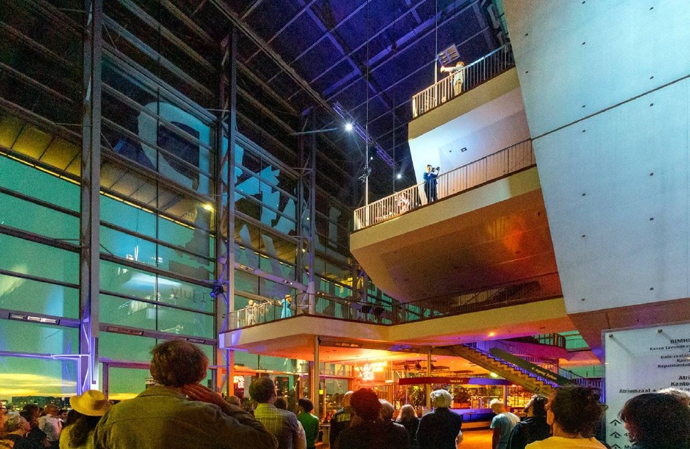 Opening of Holland Festival 2023 in Muziekgebouw aan 't IJ Amsterdam. Copyright Ada Nieuwendijk