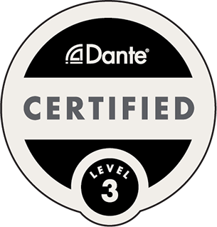 I am certified for Dante Level 3 (2nd Ed)